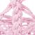 Hamac brazilian, tip scaun, Springos, roz, max 150kg, 79x80x120 cm GartenVIP DiyLine
