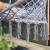 Hamac brazilian, tip scaun, Springos, gri, max 150kg, 79x80x120 cm GartenVIP DiyLine