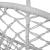 Hamac brazilian, tip scaun, Springos, gri, max 150kg, 79x80x120 cm GartenVIP DiyLine