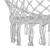 Hamac brazilian, tip scaun, Springos, gri, max 150kg, 79x80x120 cm GartenVIP DiyLine