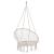 Hamac brazilian, tip scaun, Springos, crem, max 150kg, 79x80x120 cm GartenVIP DiyLine