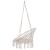 Hamac brazilian, tip scaun, Springos, crem, max 150kg, 79x80x120 cm GartenVIP DiyLine