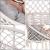 Hamac brazilian, tip scaun, Springos, cu perna, crem si gri, max 150 kg, 79x80x120 cm GartenVIP DiyLine