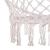 Hamac brazilian, tip scaun, Springos, cu perna, crem si gri, max 150 kg, 79x80x120 cm GartenVIP DiyLine