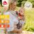 Jucarie fosnitoare - Catelus NATUR PlayLearn Toys
