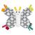 Jucarie fosnitoare - Fluturas vesel PlayLearn Toys