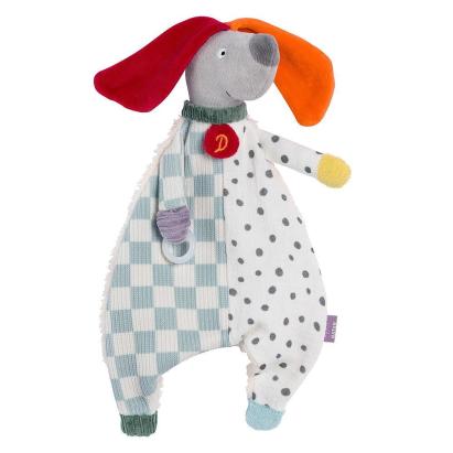 Jucarie cu inel pentru suzeta  - Catelus NATUR PlayLearn Toys