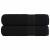 Prosoape de mână 2 buc Negru 50x100 cm 360 g/m² 100% bumbac GartenMobel Dekor