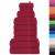 Set prosoape 12 piese Bordeaux 360 g/m² 100% bumbac GartenMobel Dekor