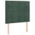 Pat box spring cu saltea, verde închis, 90x190 cm, catifea GartenMobel Dekor
