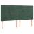 Pat box spring cu saltea, verde închis, 180x200 cm, catifea GartenMobel Dekor