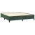 Pat box spring cu saltea, verde închis, 180x200 cm, catifea GartenMobel Dekor