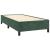 Pat box spring cu saltea, verde închis, 80x200 cm, catifea GartenMobel Dekor