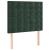 Pat box spring cu saltea, verde închis, 90x190 cm, catifea GartenMobel Dekor