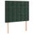 Pat box spring cu saltea, verde închis, 100x200 cm, catifea GartenMobel Dekor