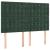 Pat box spring cu saltea, verde închis, 140x190 cm, catifea GartenMobel Dekor