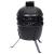 Grătar cu afumătoare 2-în-1 Kamado, negru, 56 cm, ceramică GartenMobel Dekor