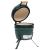 Grătar cu afumătoare 2-în-1 Kamado, verde, 56 cm, ceramică GartenMobel Dekor