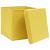 Cutii depozitare cu capace, 4 buc., galben, 28x28x28 cm GartenMobel Dekor