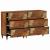 Comodă 2 pcs maro miere 60 x 33.5 x 75 cm Lemn masiv de mango GartenMobel Dekor