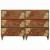 Comodă 2 pcs maro miere 60 x 33.5 x 75 cm Lemn masiv de mango GartenMobel Dekor