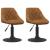 Scaune de sufragerie rotative 2 pcs Maro 46 x 44 x 77.5 cm GartenMobel Dekor