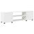 Set de 4 piese pentru cabinet TV 4 pcs Alb Lemn compozit GartenMobel Dekor