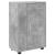 Set de 4 piese pentru cabinet TV 4 pcs Gri beton Lemn compozit GartenMobel Dekor