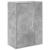 Set de 4 piese pentru cabinet TV 4 pcs Gri beton Lemn compozit GartenMobel Dekor