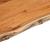 Blat de baie, 120x60x3,8 cm, dreptunghiular, lemn masiv acacia GartenMobel Dekor