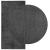 Covor "IZA" aspect scandinav cu fire scurte, antracit,100x200cm GartenMobel Dekor