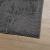 Covor "IZA" aspect scandinav cu fire scurte, antracit,240x340cm GartenMobel Dekor