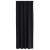 Perdele cu perdele 2 pcs Negru Poliester GartenMobel Dekor