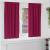 Perdele cu perdele 2 pcs bordo Poliester GartenMobel Dekor