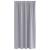 Perdele cu perdele 2 pcs Gri metalic Poliester GartenMobel Dekor