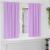 Perdele cu perdele 2 pcs Violet Poliester GartenMobel Dekor