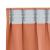 Perdele cu perdele 2 pcs Terracota Poliester GartenMobel Dekor