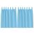 Perdele cu perdele 2 pcs Albastru deschis Poliester GartenMobel Dekor