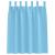Perdele cu perdele 2 pcs Albastru deschis Poliester GartenMobel Dekor