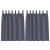 Perdele cu perdele 2 pcs Antracit Poliester GartenMobel Dekor