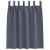 Perdele cu perdele 2 pcs Antracit Poliester GartenMobel Dekor