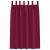 Perdele cu perdele 2 pcs bordo Poliester GartenMobel Dekor