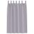 Perdele cu perdele 2 pcs Gri metalic Poliester GartenMobel Dekor