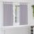 Perdele cu perdele 2 pcs Gri metalic Poliester GartenMobel Dekor