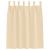 Perdele cu perdele 2 pcs Crem Poliester GartenMobel Dekor