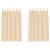 Perdele cu perdele 2 pcs Crem Poliester GartenMobel Dekor
