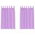 Perdele cu perdele 2 pcs Violet Poliester GartenMobel Dekor