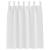 Perdele cu perdele 2 pcs Alb pur Poliester GartenMobel Dekor