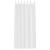 Perdele cu perdele 2 pcs Alb pur Poliester GartenMobel Dekor