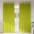Perdele cu perdele 2 pcs Verde măr Poliester GartenMobel Dekor